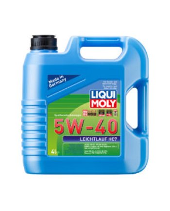 Leichtlauf HC7 5W40 (4L) Synthetic Engine Oil – Advanced wear protection fo ula recommended for heavy duty cars + Up to 10,000km service interval