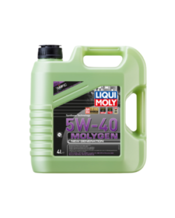 Molygen New Generation 5W40 Engine Oil – Excellent engine protection and greatly reduces friction + Up to 10,000km service interval