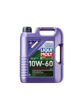 Synthoil Race Tech GT1 10W60 Fully Synthetic Engine Oil (5L) – Maximum lubrication + Extreme wear protection + Racing perfo ance
