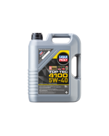 LIQUI MOLY Top Tec 4100 5W40 Engine Oil – Outstanding protection against wear, Ensures fast oil delivery, Up to 10,000km service interval